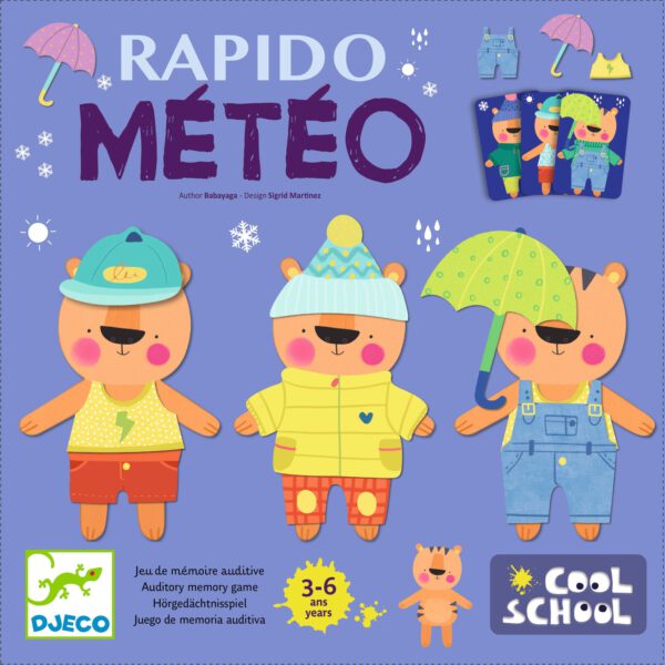 DJECO Hra Rapido Meteo