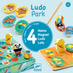 DJECO Ludo Park - 4 hry