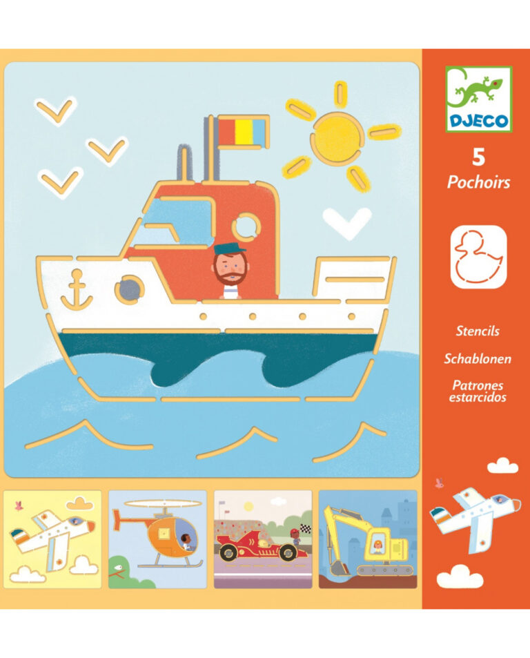 DJECO Šablony Doprava ★